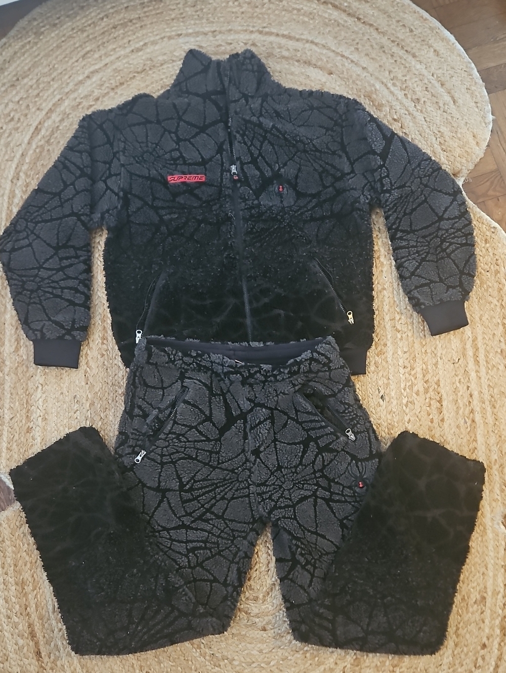 Supreme SPYDER Textured  Set Mens Size S
